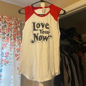 Small Baseball Tank by Super Love Tees. Never worn